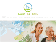 Tablet Screenshot of familyfirstcare.com